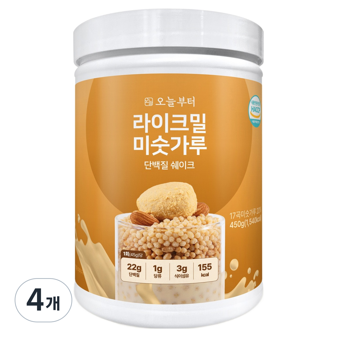 오늘부터 라이크밀 단백질 쉐이크 미숫가루맛 79,200원