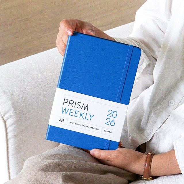 인디고 2026 프리즘 A5 위클리 다이어리 (날짜형 25절 주간), 산토리니, 1개 8,750원
