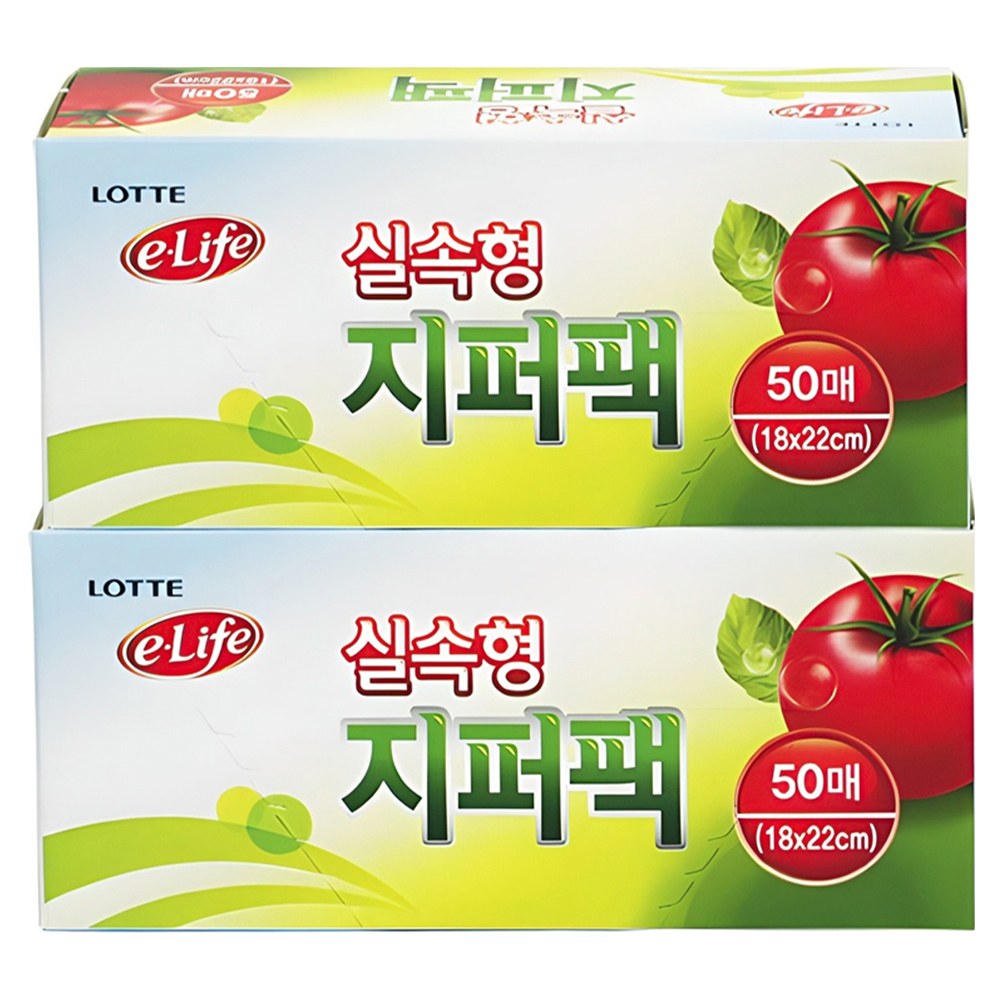 롯데이라이프 실속형 지퍼백 4,720원