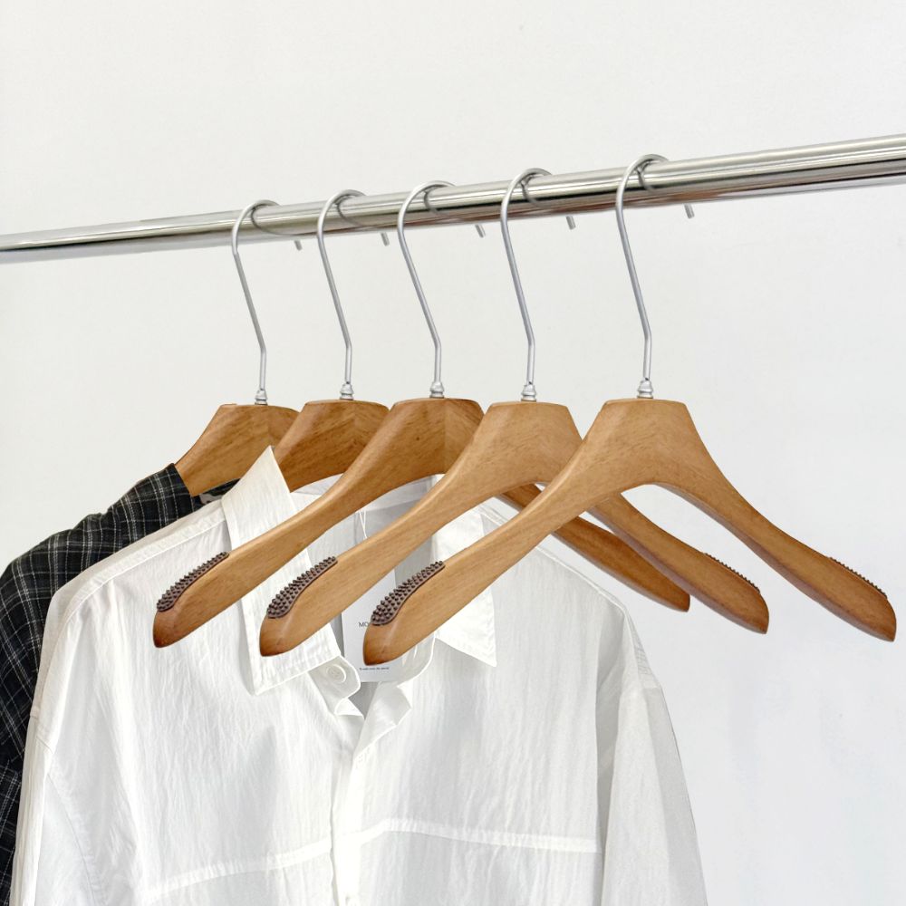 올지 헤리티지 원목 옷걸이, 10개, 원목 남성 2.0 기본형 51,900원