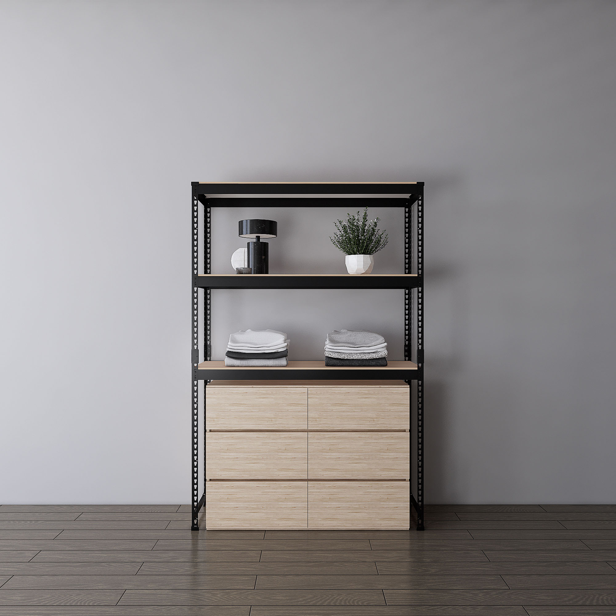 스피드랙 국내 제조 하단오픈형 세탁기 건조기 철제 선반 102,310원