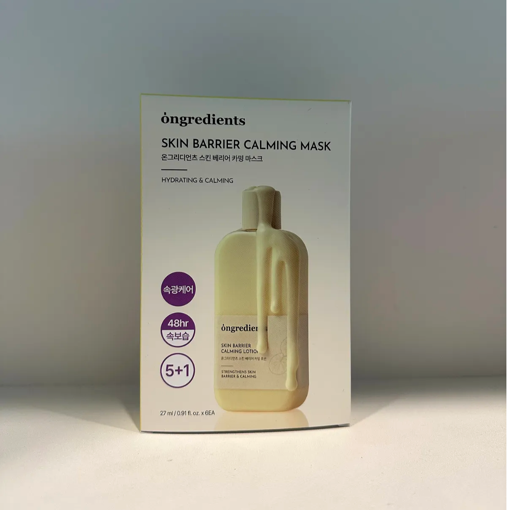 온그리디언츠 스킨 베리어 카밍 마스크팩 6매 78,500원
