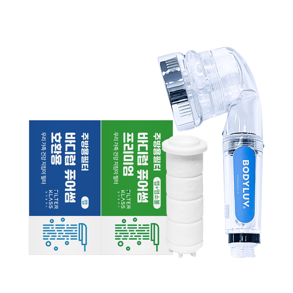 [ 호환 ] 필터클래스 바디럽 주방용 핸디형 녹물제거 염소완화 리필필터 3개입 11,900원