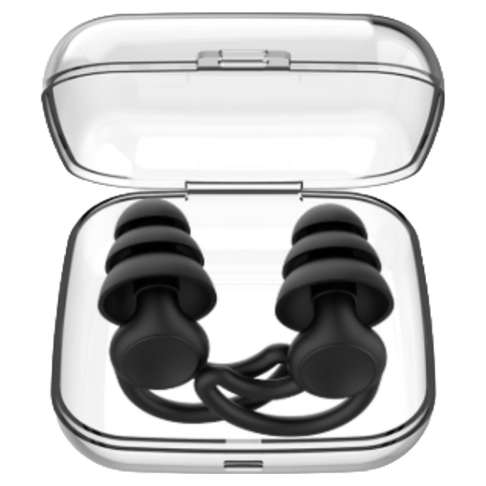 하와잇 소음 차단 수면 귀마개 블랙 5,000원