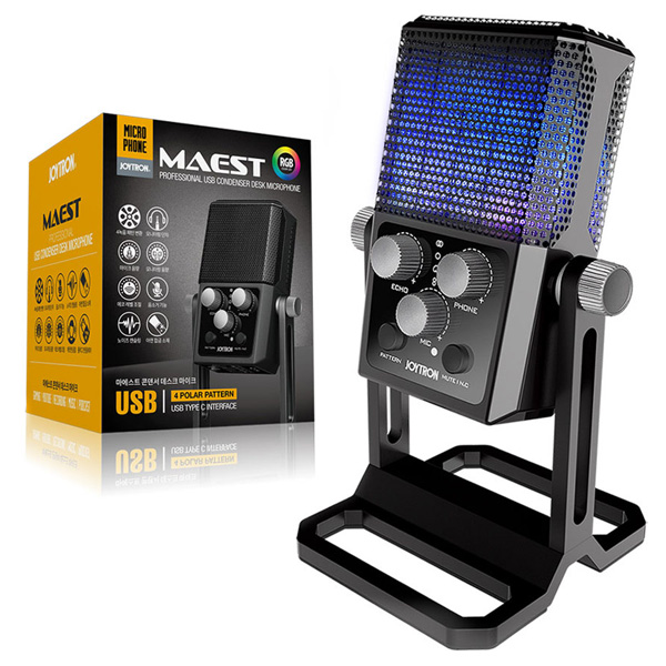 조이트론 마에스트 방송용 멀티 폴라패턴 USB 콘덴서 데스크 마이크 99,800원