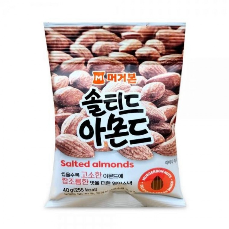 머거본 솔티드 아몬드 1봉 든든한 영양간식, 1g, 10개 26,900원