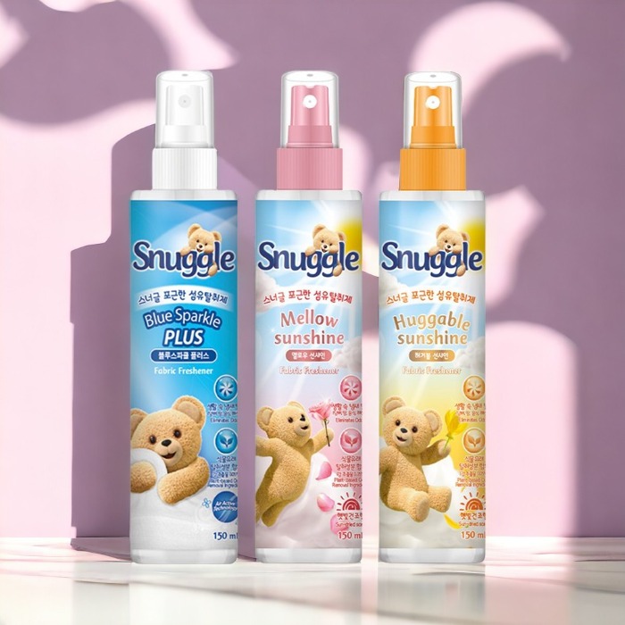 스너글 섬유 탈취제 150ml 블루스파클+멜로우선샤인+허거볼선샤인 3종세트, 150ml 11,900원
