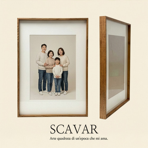 스카바르 가족사진 액자 세트 거실 인테리어 대형 원목 나무 프레임 벽걸이 31,900원