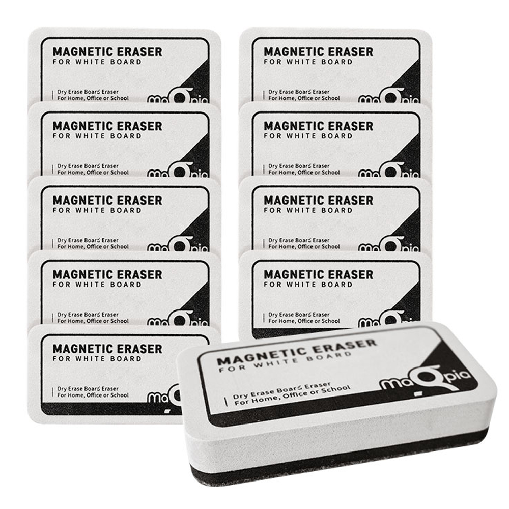 마그피아 화이트보드용 EVA 자석지우개 10p, 그레이 16,900원