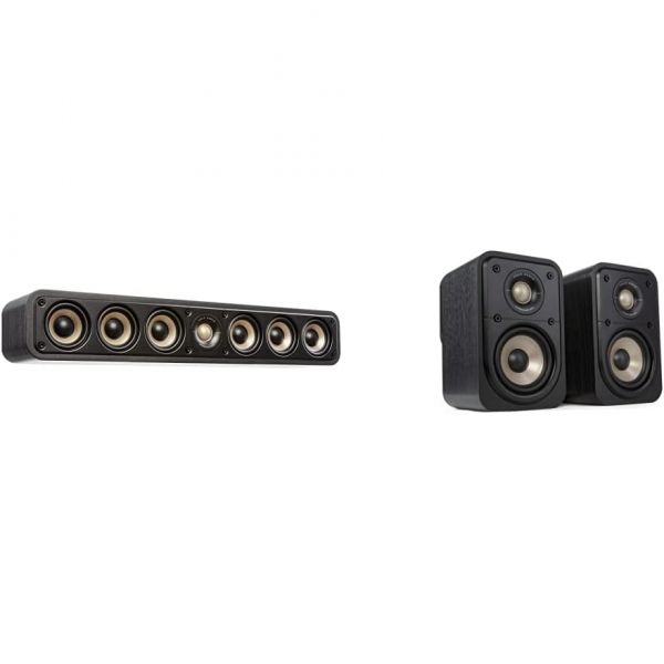 Polk AudioPolk 오디오 시그니처 엘리트 ES35 슬림 센터 채널 스피커 ES10 서라운드 라우드 번들 고해상도 인증 Dolby Atmos DTSX 호환 1,202,900원