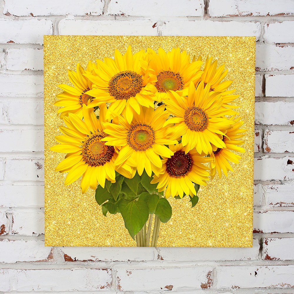 황금 해바라기 액자 그림 캔버스 돈들어오는 풍수 거실 인테리어 액자 집들이 개업선물, 현재가 56,900원
