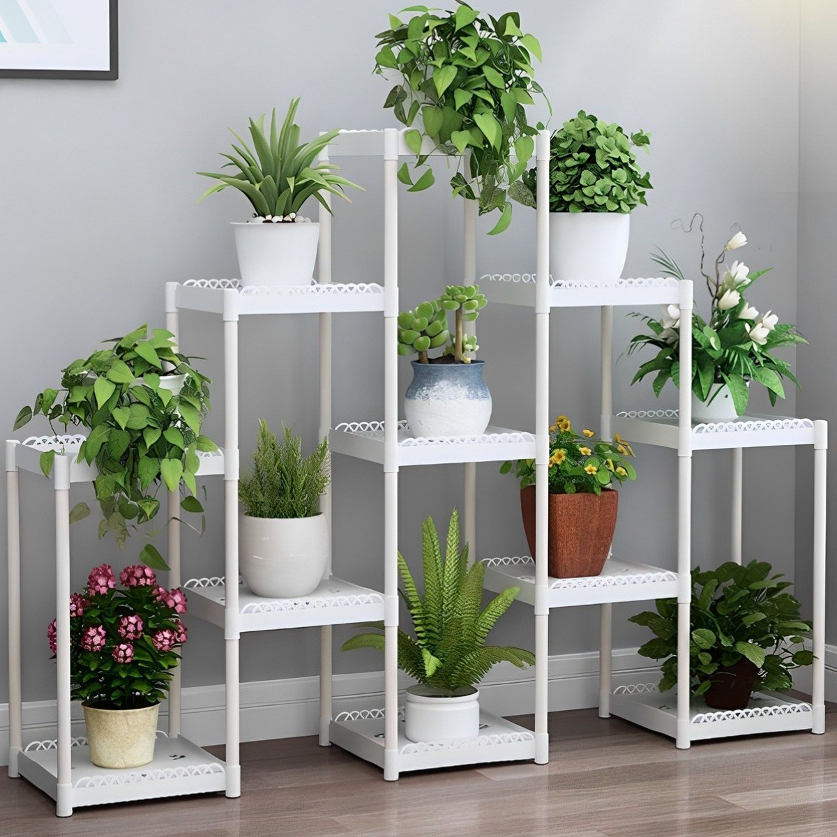 리리론스 발코니 베란다 화분정리대 거실 인테리어 화분 진열대 32,010원