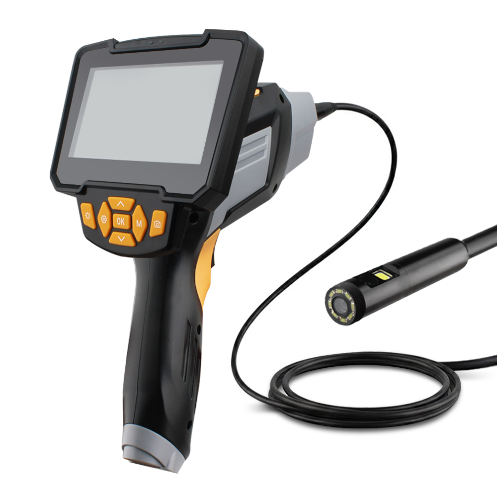 야토 듀얼 풀HD 캠 산업용 내시경 카메라 배관 하수구 차량 정비 NTS-D, 블랙, 1개 186,360원