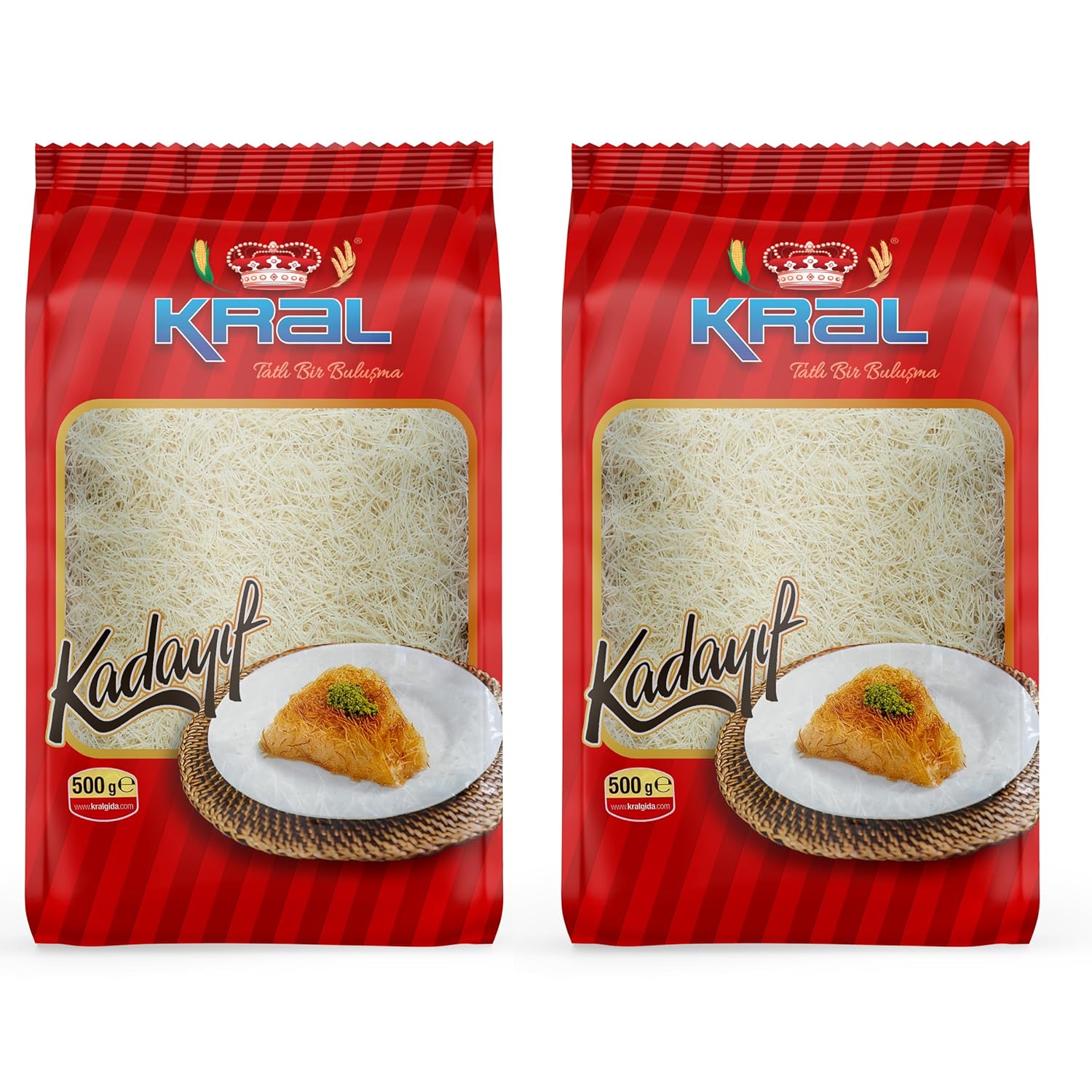 Kadayif 카다이피 카다이프 면 500g X 2개 1KG 두바이 초콜릿 재료, 100g, 1개 69,990원