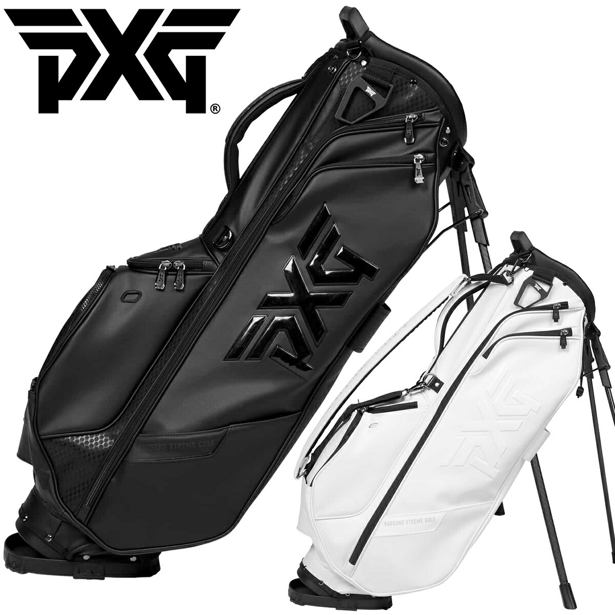 PXG 일본 정규품 디럭스 캐리 스탠드 캐디백 남녀 공용 B-PG-172-D 755,000원