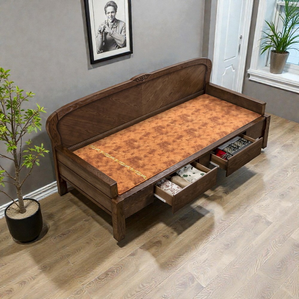 퍼보 서랍형 황토흙침대 네추럴 소파 카우치, 네추럴 489,000원