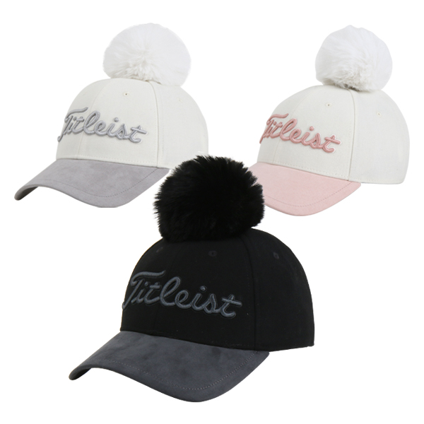 [타이틀리스트] 여성용 폼폼 방한 골프모자, 1개 52,250원