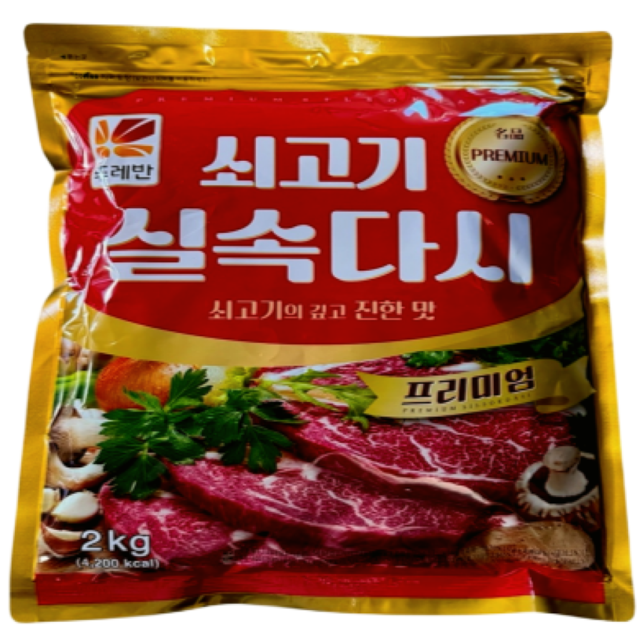 뚜레반 쇠고기 실속 다시다, 6개, 2kg 38,930원