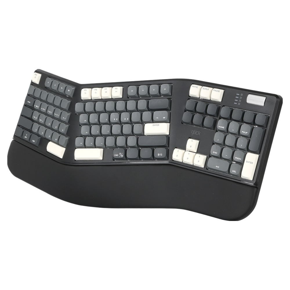 지클릭커 무선 OFFICEPRO 인체공학 로우키 저소음 블루투스 풀윤활 기계식 키보드 148,000원