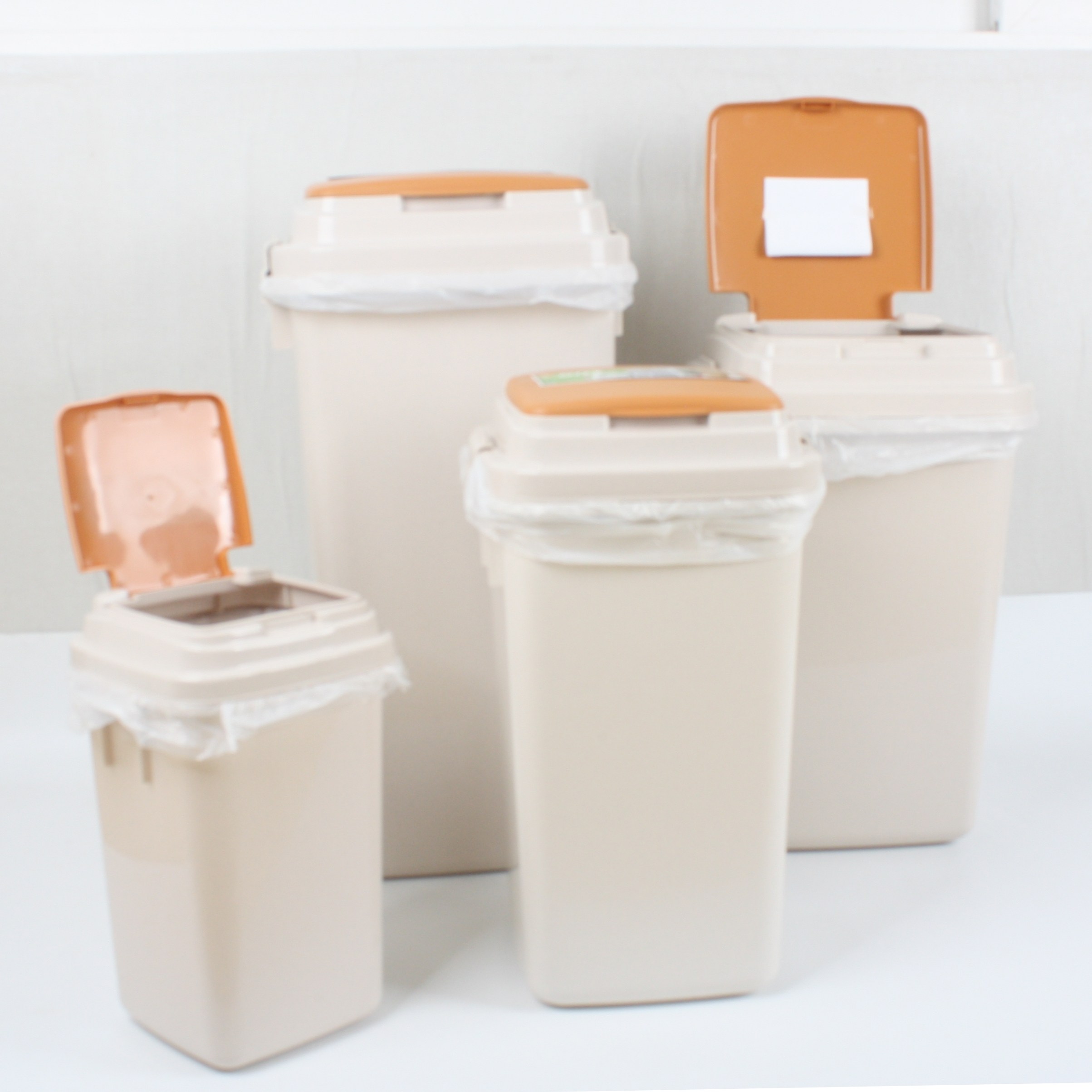 20/50/75/100L 아파트 학교 편의점 야외 업소용 대형 대용량 분리수거함 + 리필 봉투 세트 50,500원