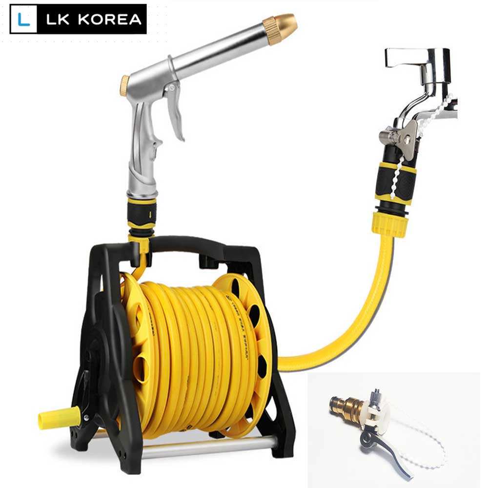 릴호스 세차호스 호스 고압분사기 물 정원 호수, 25m, 단일색상, 1개 45,590원