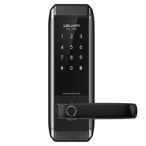 솔리티 손잡이 있음(유리문/샷시문 불가) 지문인식 무타공 도어락 82,800원