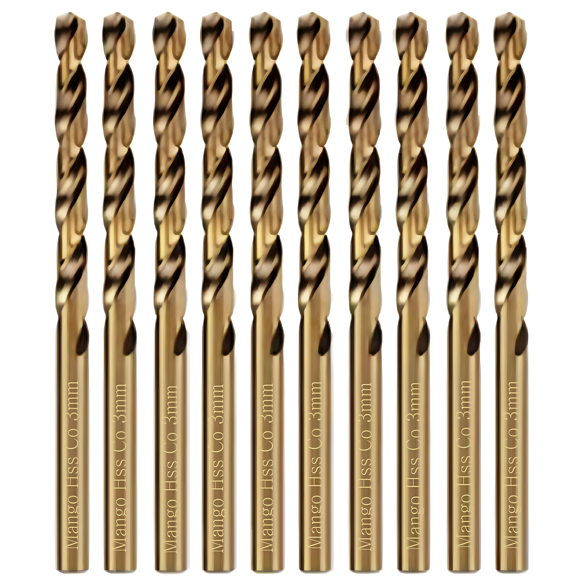 망고테크 CO 고강도 코발트 스텐기리 3mm 10개입 세트 서스 타공 드릴날 드릴비트 스테인레스 샤시 철제 철기리 철재 13,800원