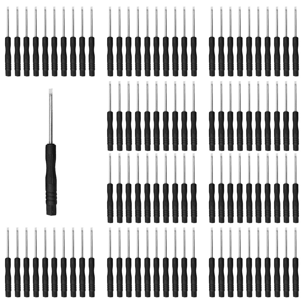 보급형 미니 드라이버 B타입 일자- 100개 정밀 수공구, 일자드라이버, 100개 12,600원