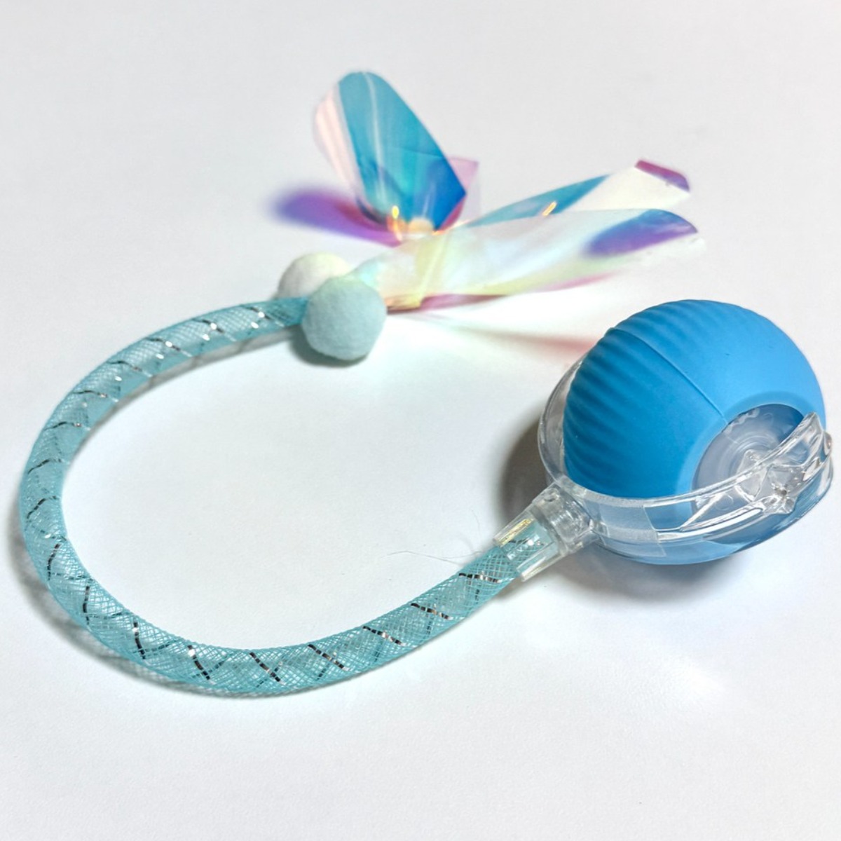 MAAH 고양이 자동 움직이는 장난감 쥐잡기 스마트 파스텔 볼, 파스텔블루, 1개, SCB-12 9,300원