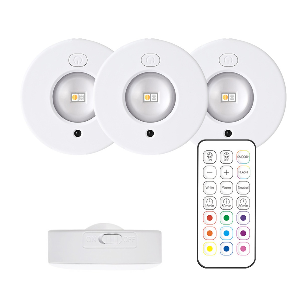 HK.sell 몽쉐르 붙이는 핀조명 LED 충전식 포인트등 22,800원