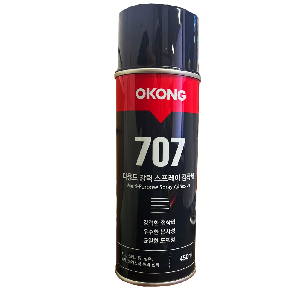 오공 스프레이 접착제 450ml 7,270원