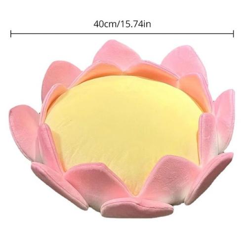 조립식 고양이  캣타워  강아지 소파 방석 귀여운 만화 연꽃 둥지 미끄럼 방지 부드럽고 편안한 침대 분리형 매트 쿠션 1pc 13,600원