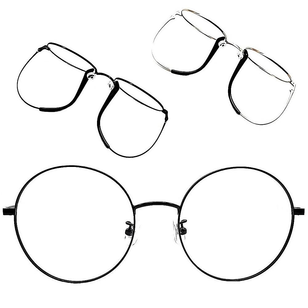EYES ONE MADE IN KOREA 국산 티타늄 안경테 50 52 55 3가지 사이즈 가벼운 초경량 원형 동그리 동글이 라운드 안경 34,900원
