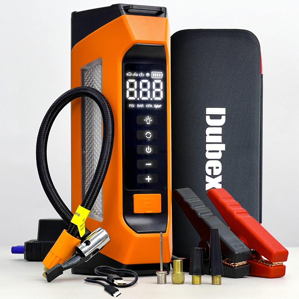 듀벡스 12V 점프스타터 & 공기압 충전기 보조베터리 후레쉬 비상등 캠핑조명 겸용 89,770원