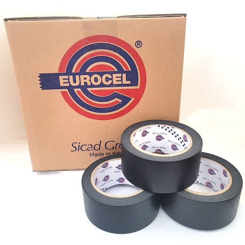 (박스)유로셀 블랙 마스킹 테이프_1BOX (6270검정) 77,500원