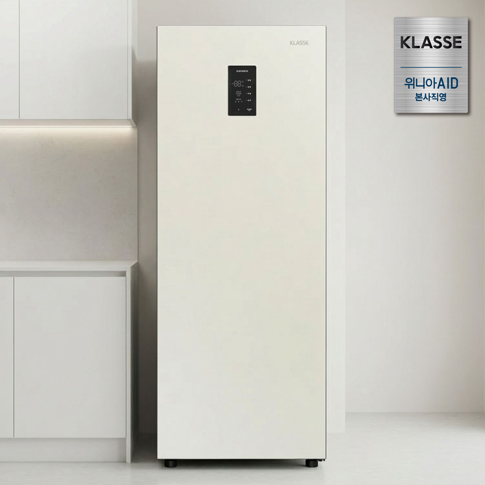 위니아에이드 클라쎄 컨버터블 미니 스탠드형 김치냉장고 1도어 KAE112TWMEV8 메탈아이보리, KAE112TWMEV8 585,000원