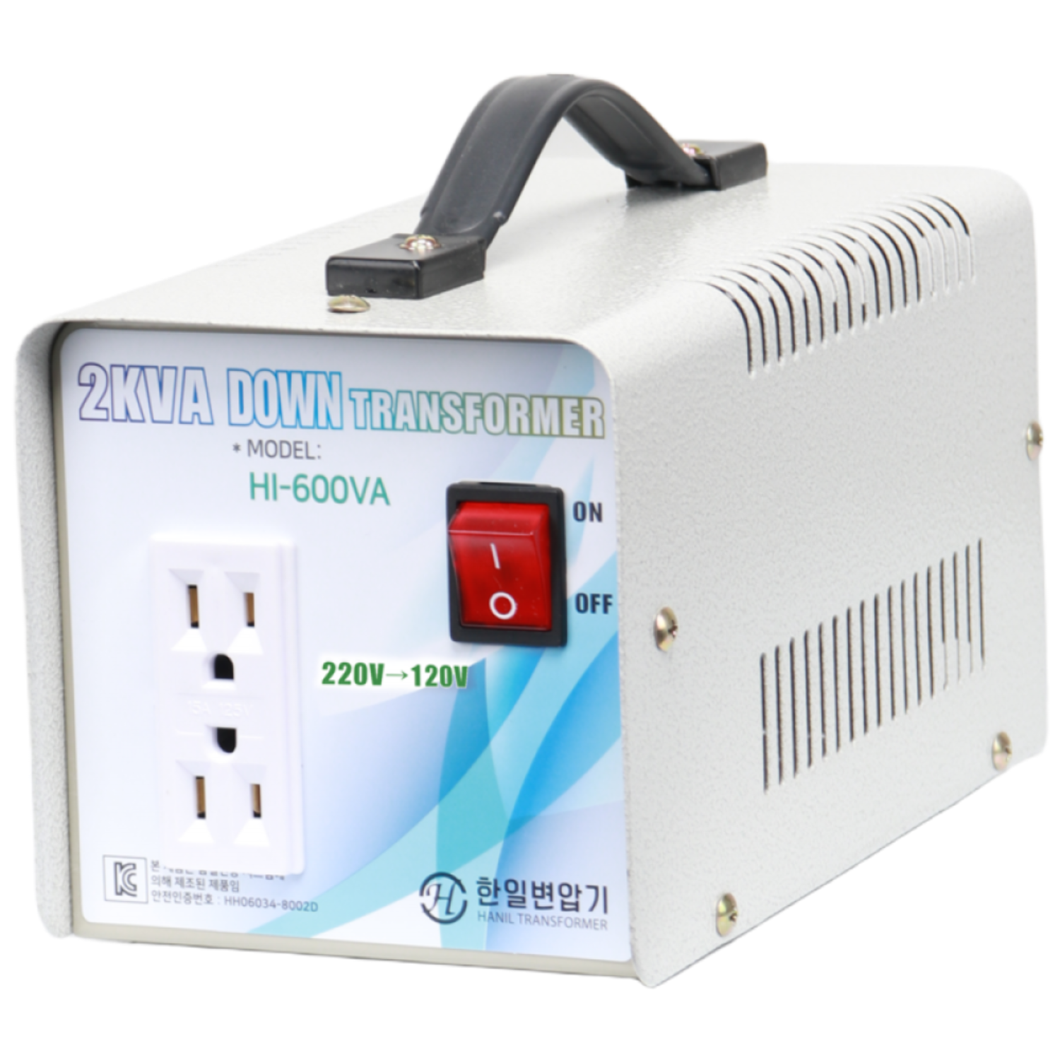 2k 220-120 다운변압기 / 한일트랜스/도란스/ 미국제품을 한국에서 사용, 1개 46,000원