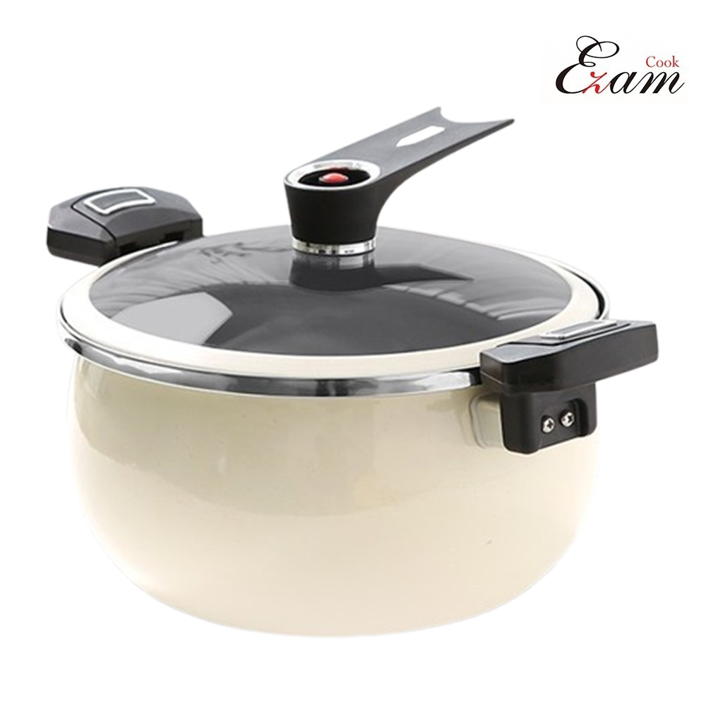 이잼 시그니처 저압 진공 냄비 5L 인덕션 가스렌지 겸용 세라믹코팅 압력냄비 69,000원