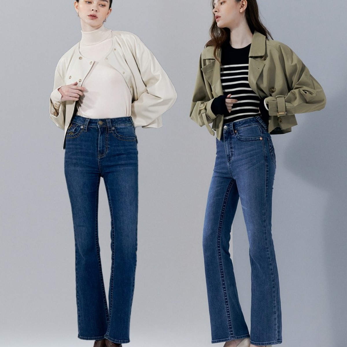 [트루릴리전] 여성 USA코튼 데님 팬츠 2종택1 38,720원