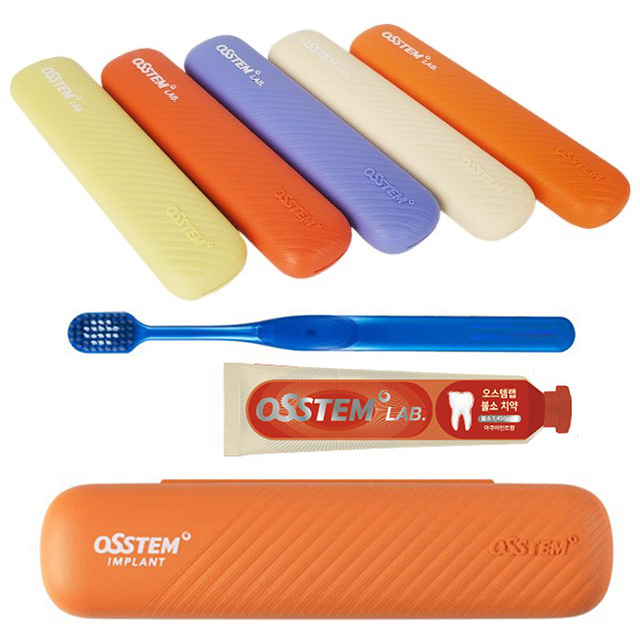 오스템 여행 휴대용 양치키트 뷰센 C 충치케어 치약 40g + 칫솔 세트 13,400원