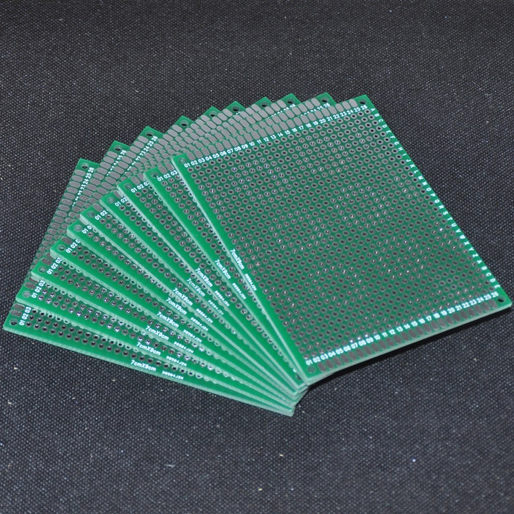 주석 도금 범용 브레드보드 7X9CM PCB 납땜리스 70X90MM 프로토타입 FR4 보드 양면 16,800원