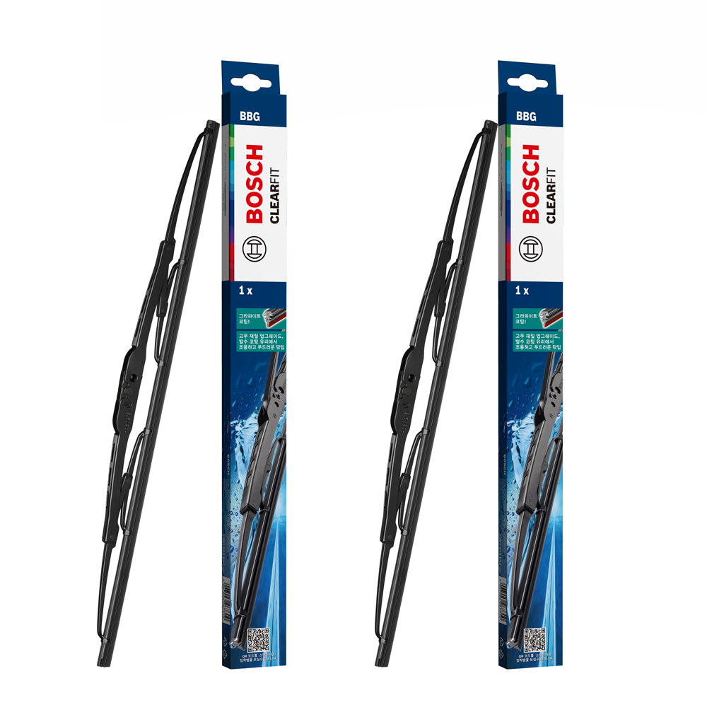 투싼 IX 와이퍼 600mm + 400mm 보쉬 클리어핏 Clearfit 와이퍼 2P 13,900원