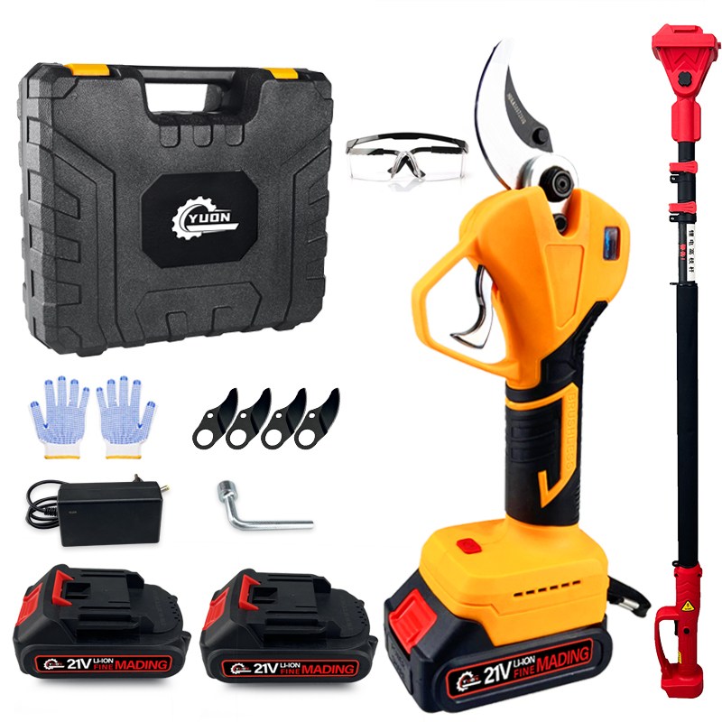 YUON 독일 브러시리스 전기 충전 전동 전지가위 21V 풀세트(EU한국플러그+전기 디스플레이+2.5m 연장장대+전용가방 톡톡365) 249,000원