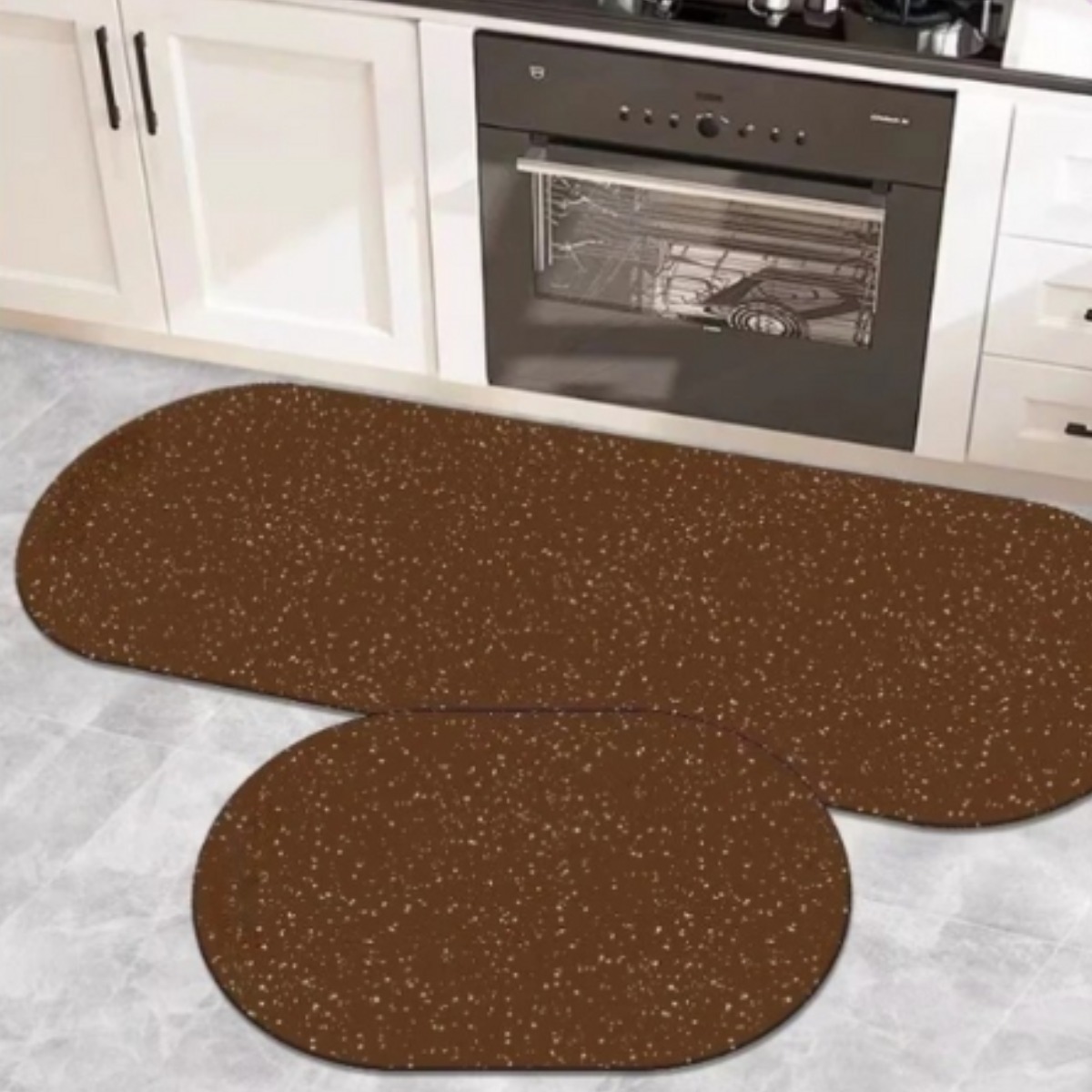 바이디스 규조토 발매트 빨아쓰는 주방용 욕실용 2종세트 주방매트, 다크초코 16,900원