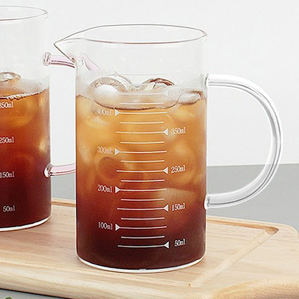 토탈하우스 레벤호프 무색투명핸들 유리계량컵 500ml 내열유리 베이킹컵 비커 비이커 계량컵 110923 9,900원