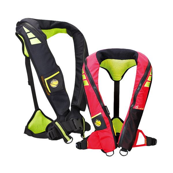 씨울프 SW-S06 수압감지식 자동팽창식 최고급형 피싱 레져 라이프자켓 165,000원