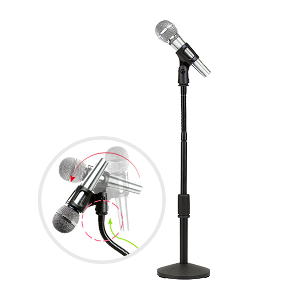 ZIO-BIZ 단상용 마이크스탠드 프리미엄 / 높이조절 길이조절 자바라 후렉시블 탁상용 책상용 마이크거치대 마이크받침대 마이크대 마이크걸이 마이크암 마이크홀더 마이크스텐드 13,500원