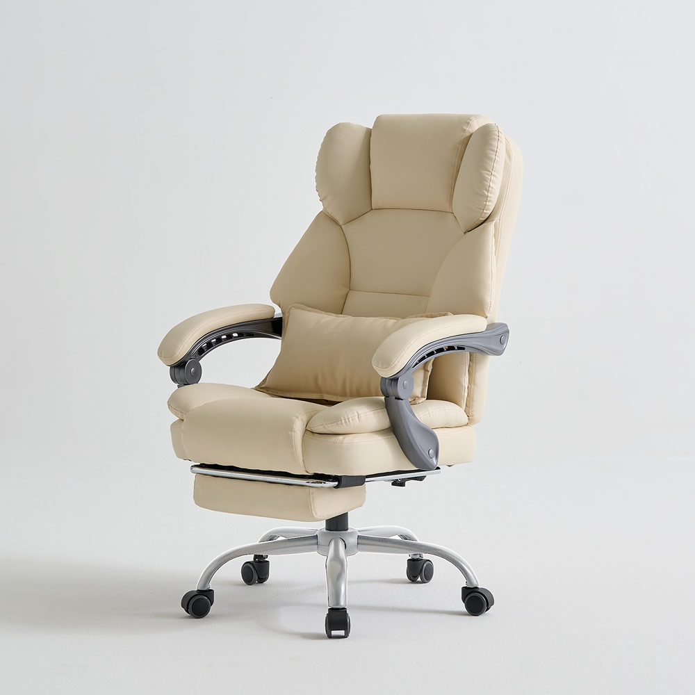 파로마 허그체어 레오 침대형 리클라이너 의자 컴퓨터 사무실 게이밍의자 1인용, 아이보리 139,000원