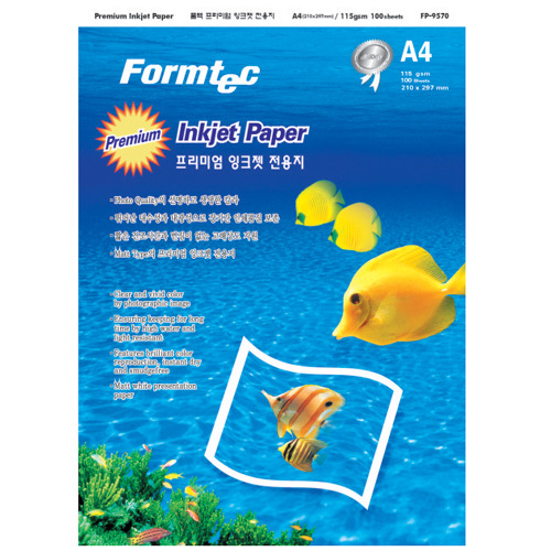 (폼텍) 프리미엄 잉크젯 전용지 FP-30570 A3 100매 17,600원