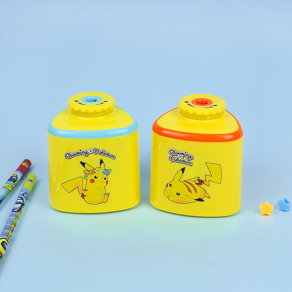 포켓몬스터 자동 연필깎이 미니 전동 휴대용 어린이 캐릭터 학용품 선물 포켓몬 피카츄 AA 건전지 6,980원